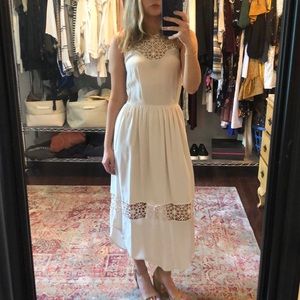 🌻Ulla Johnson Silk Ivory Sundress🌻